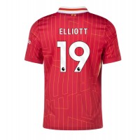 Camisa de time de futebol Liverpool Harvey Elliott #19 Replicas 1º Equipamento 2024-25 Manga Curta